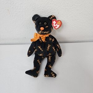 Ty Beanie Babies Yikes the Bear Halloween Plush 2006 Hallmark Gold Exclusive NWT